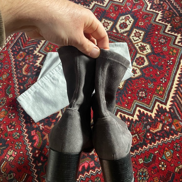 Aquatalia Leather Heeled Boots - Picture 4 of 7